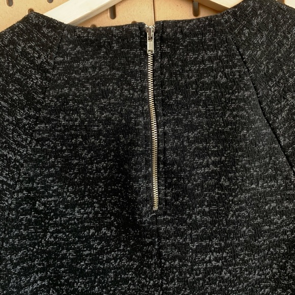W5 Anthropologie Back Zip Funnel Neck Textured Top - Picture 5 of 7